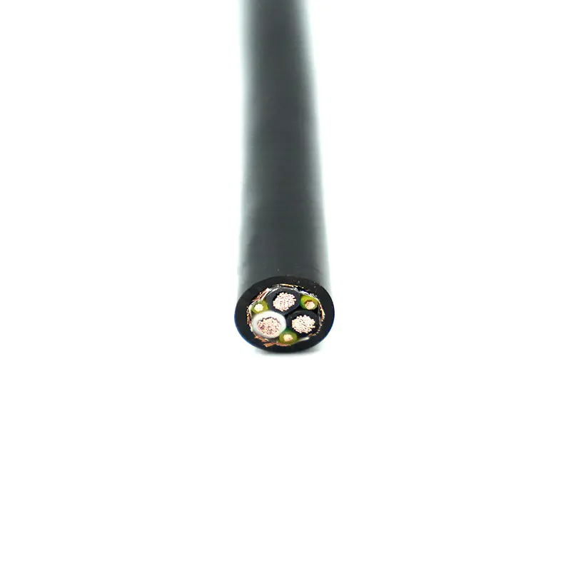 XLPE Insulated PVC Sheathed Copper Braided Shielded VFD Flexible Cable BPYJVRP
