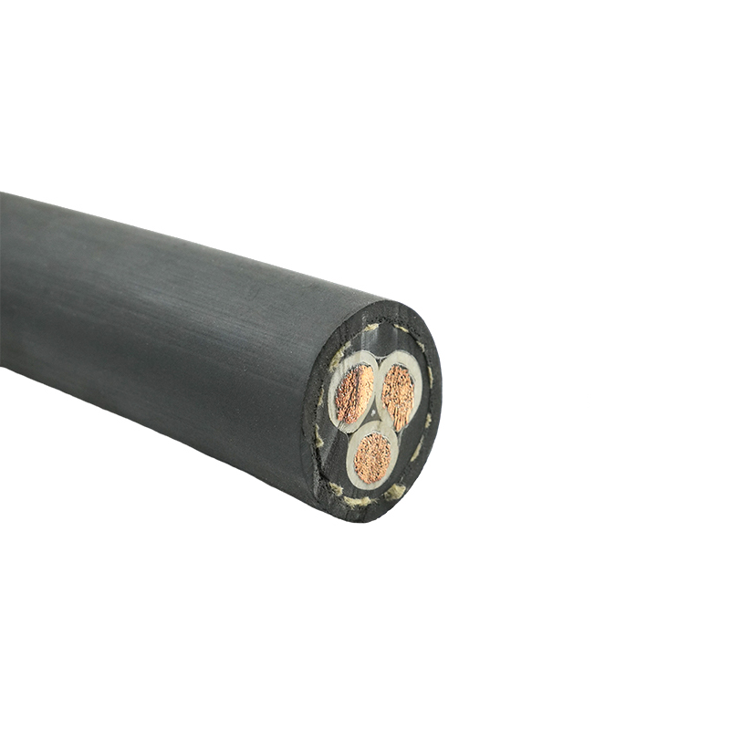 屋外用高耐久耐油ゴム製フレキシブルケーブル